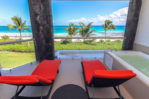 Beachfront Condo with jacuzzi, 3 BR & Pool - At Mareazul Condo Corazon